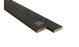 Douglas plank 20x100mm fijnbezaagd/zwart behandeld