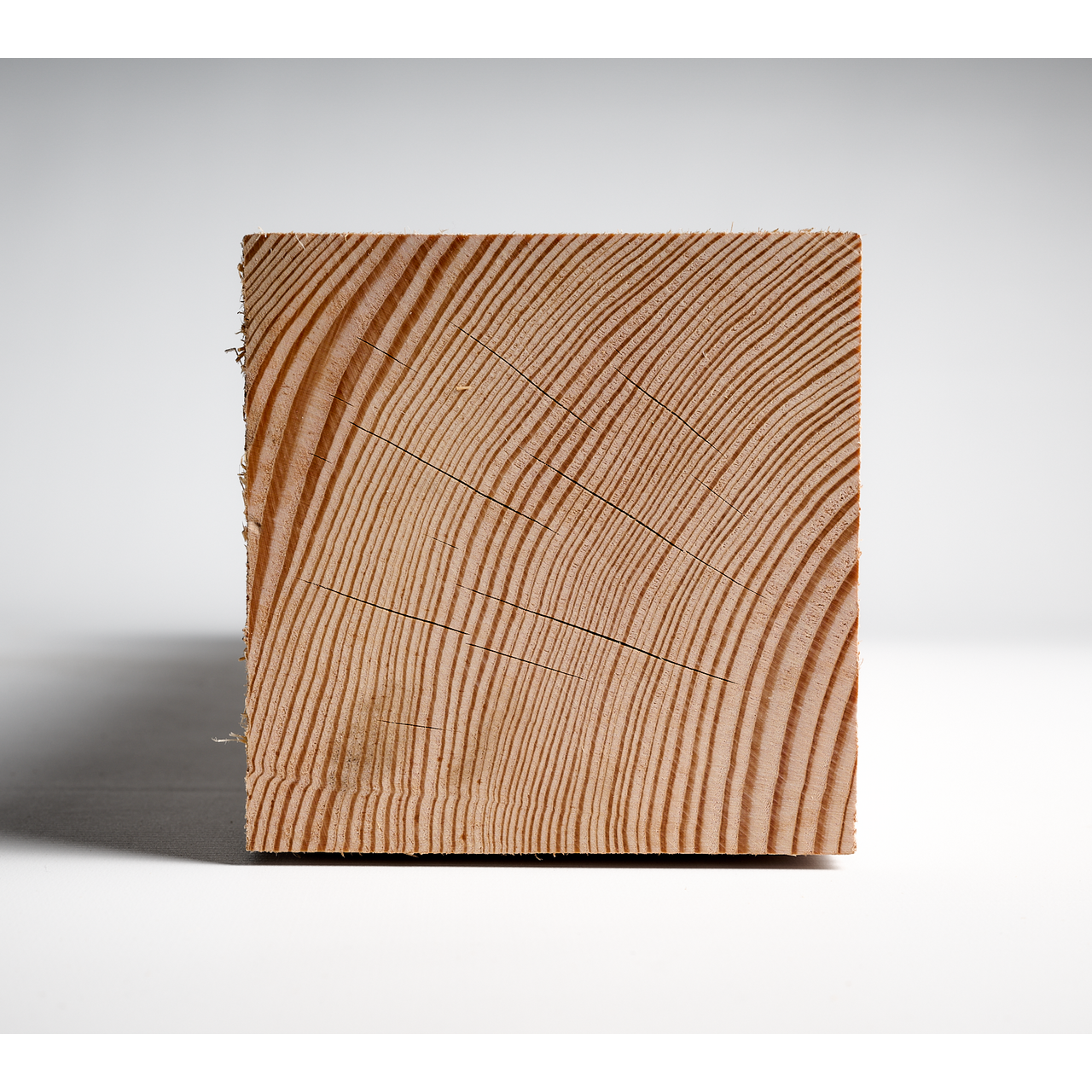 Douglas paal 12x12cm fijnbezaagd 2m