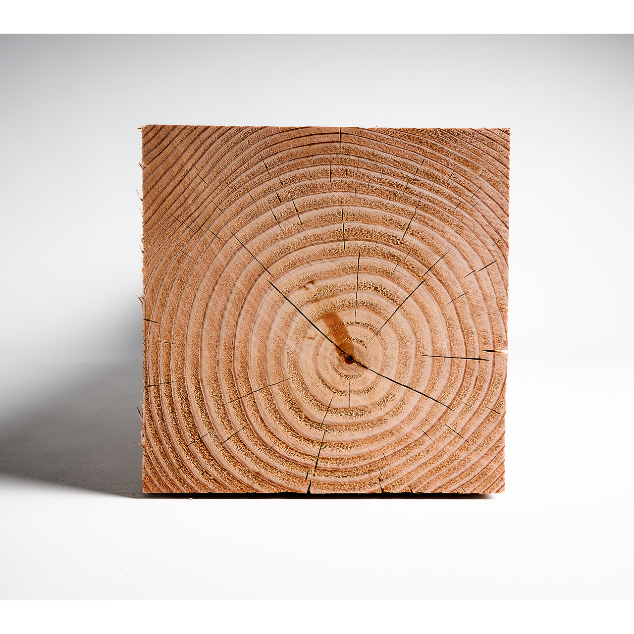 Douglas paal 20x20cm fijnbezaagd 3m