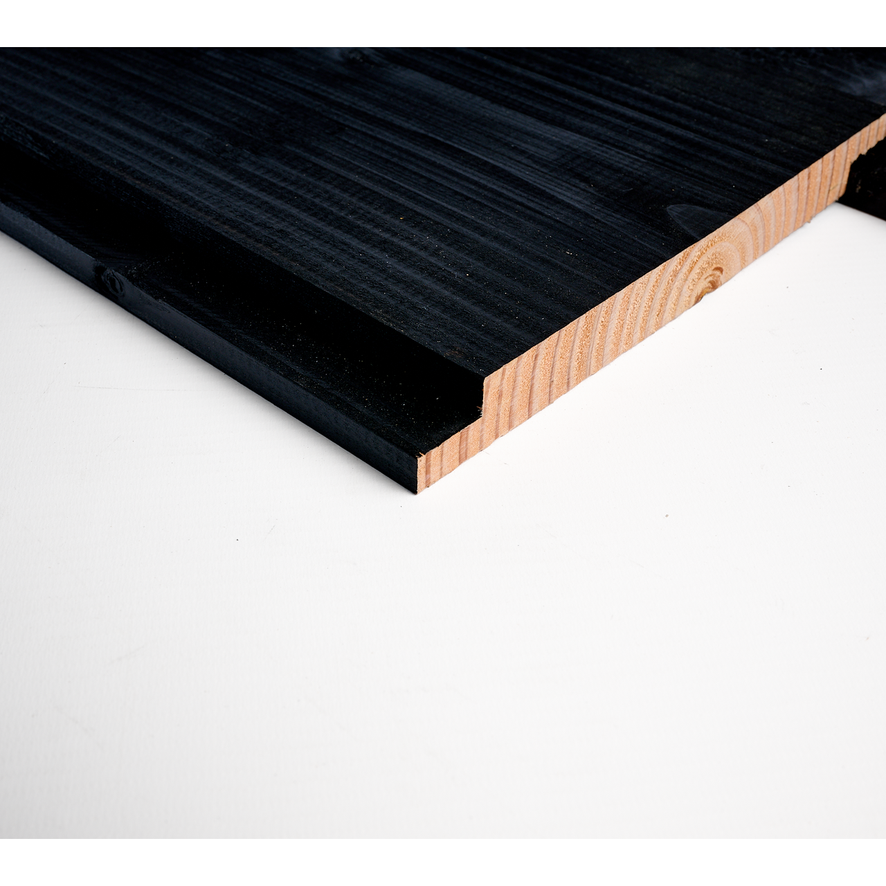 Douglas sponningplank 1,8x17,5cm WB zwart 5m