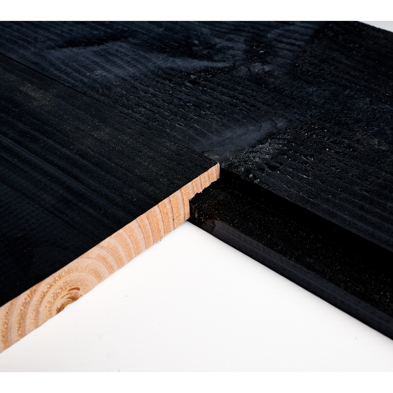 Douglas sponningplank 1,8x17,5cm WB zwart 5m