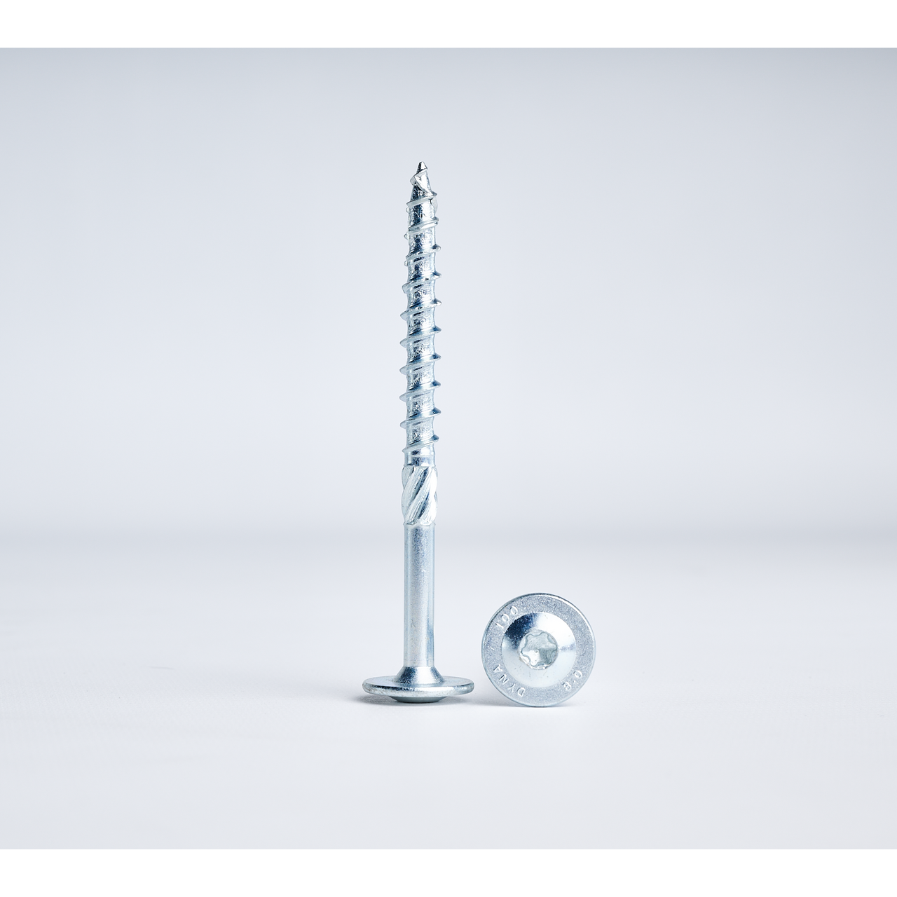Tellerkopschroef 8,0x100mm verzinkt