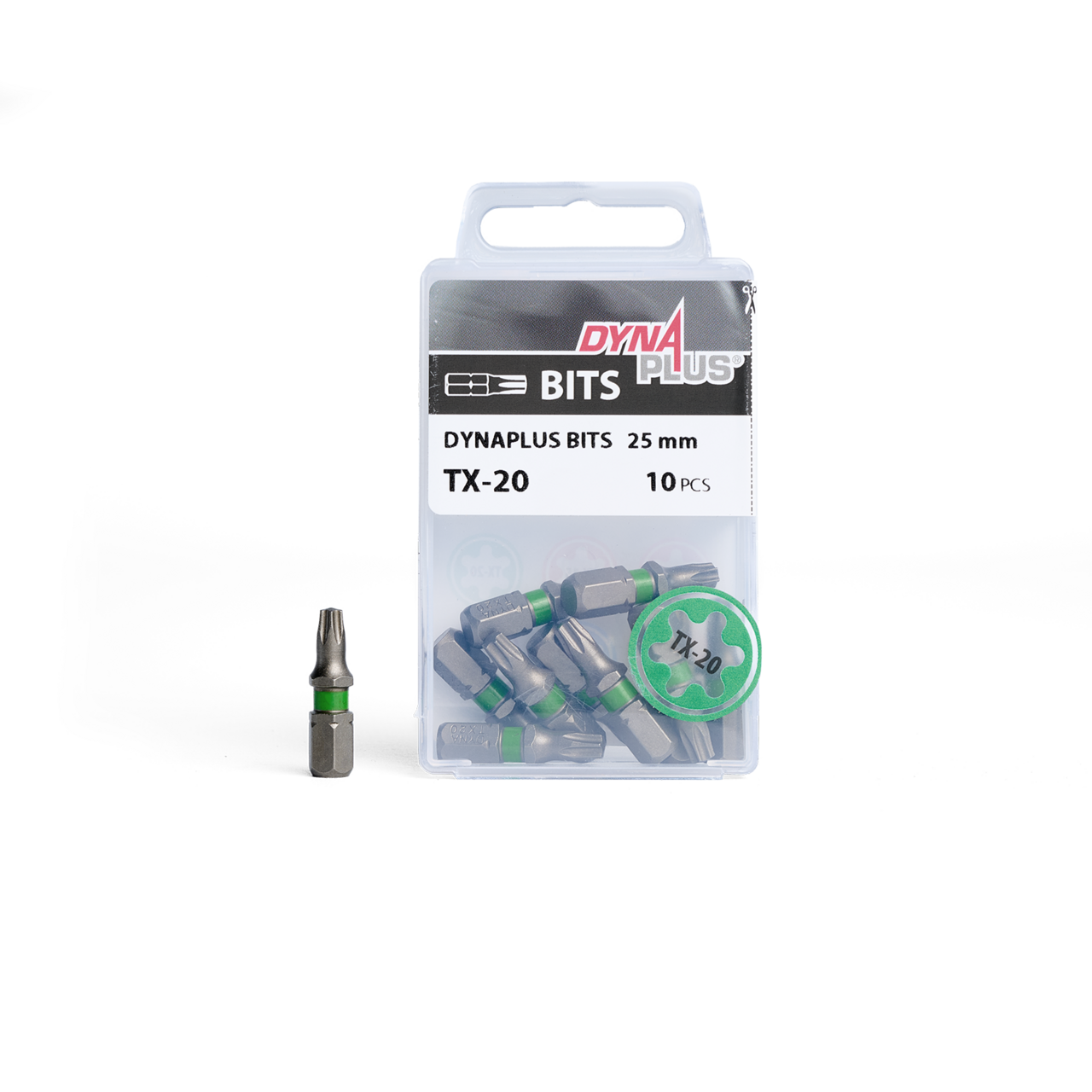 Dynaplus Schroefbit TX-20 Groen (10 stuks)