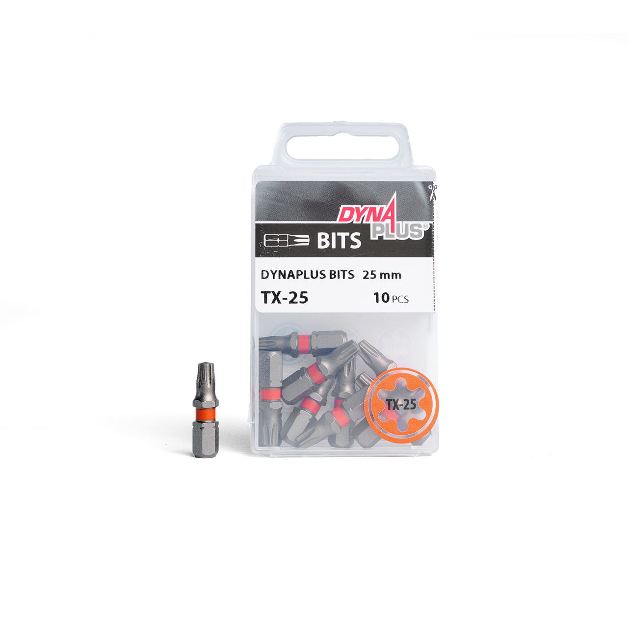 Dynaplus Schroefbit TX-25 Oranje (10 stuks)