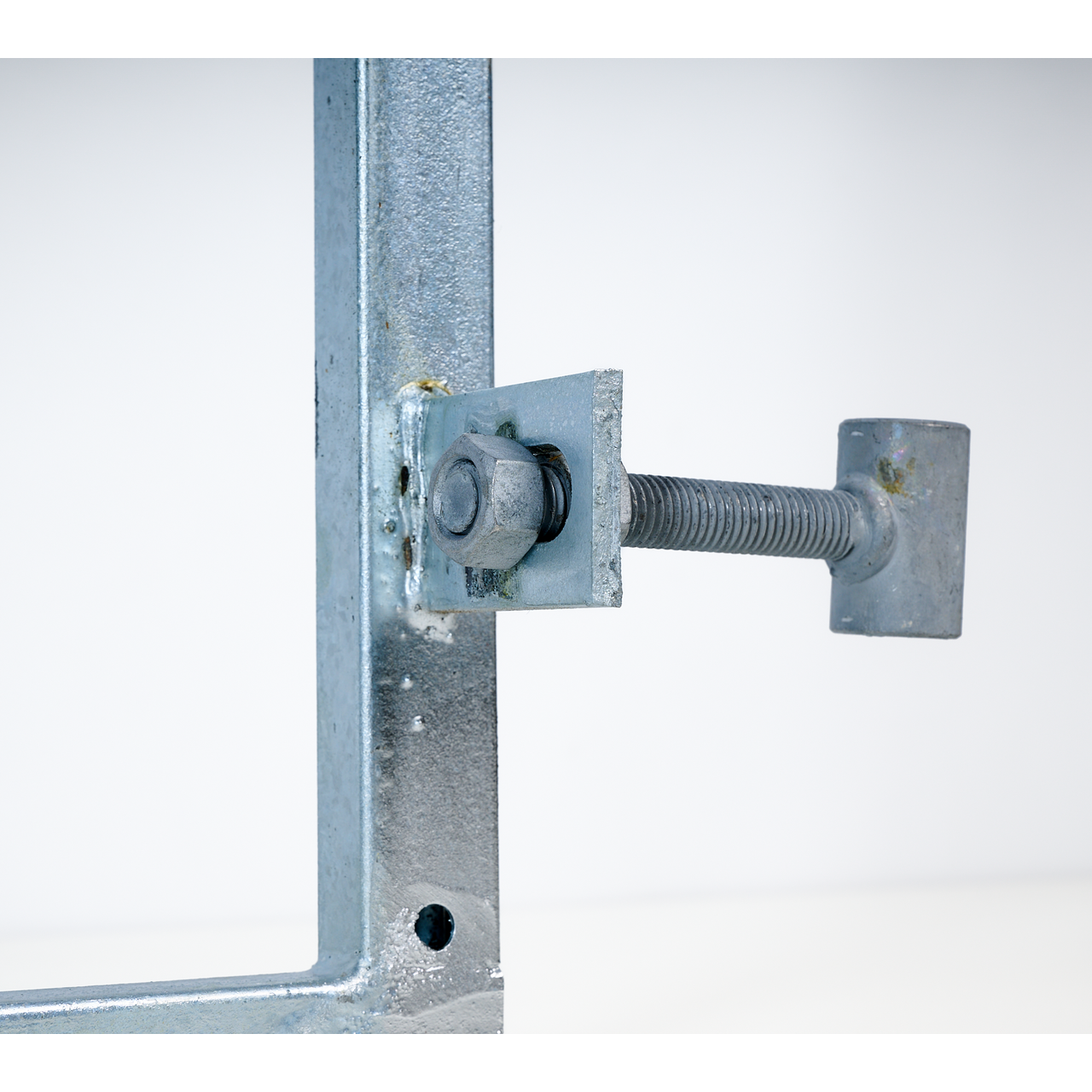 Verstelbare poortframe verzinkt 150x155cm