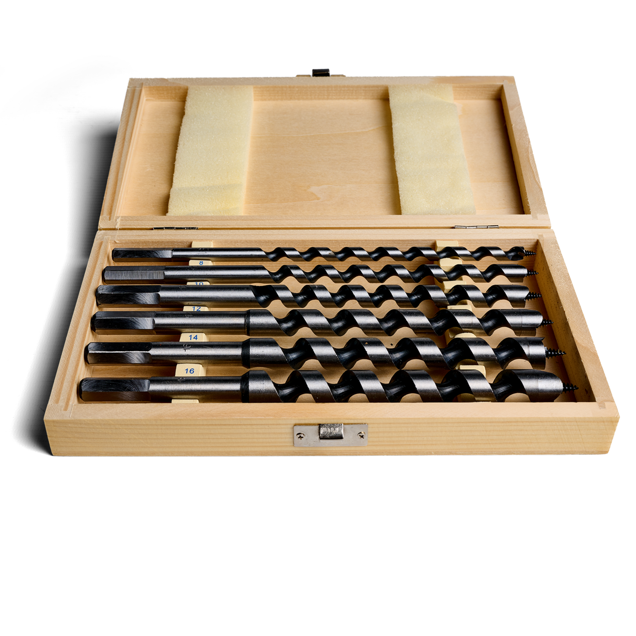 Slangenboren set 6-delig 8-18mm 230mm lang