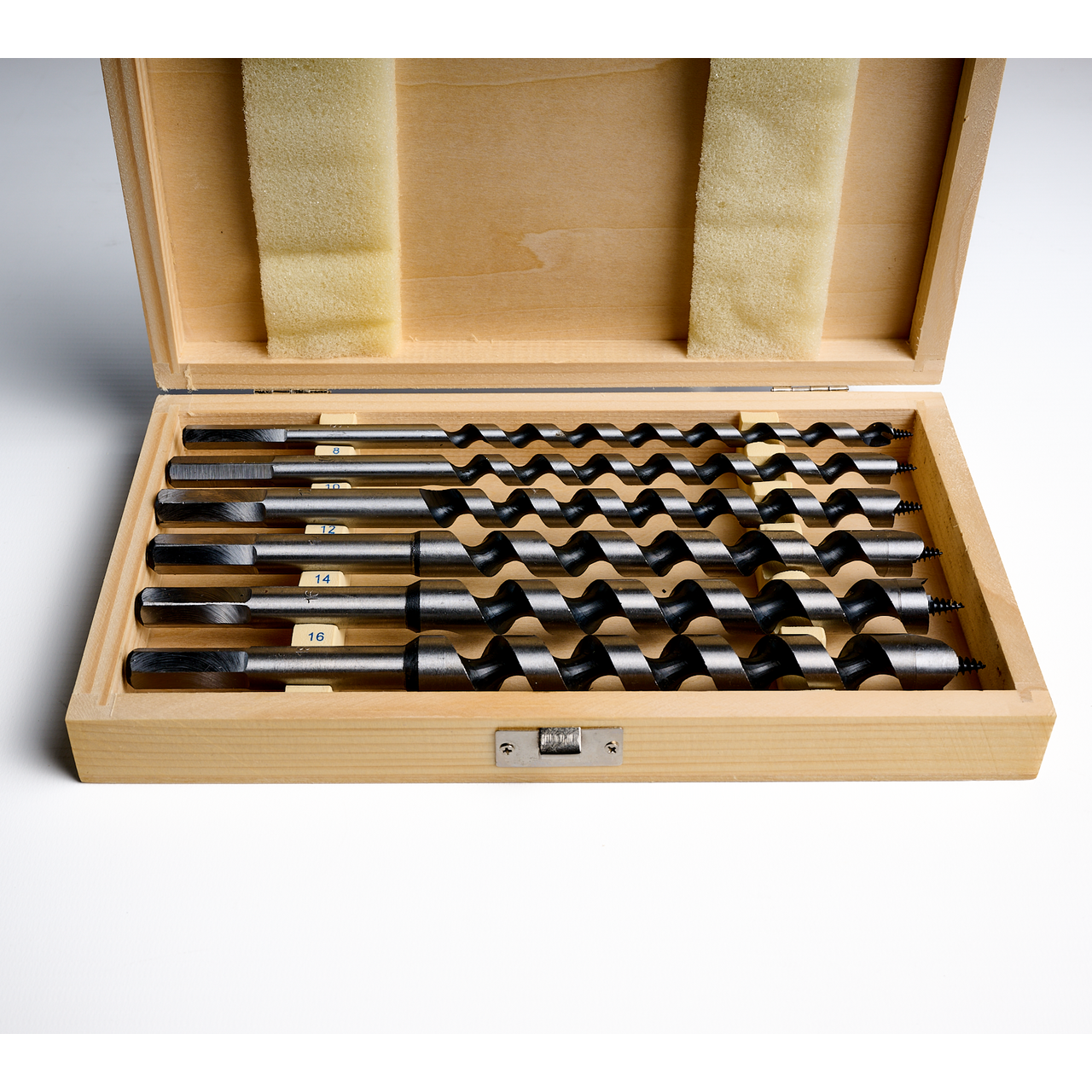 Slangenboren set 6-delig 8-18mm 230mm lang