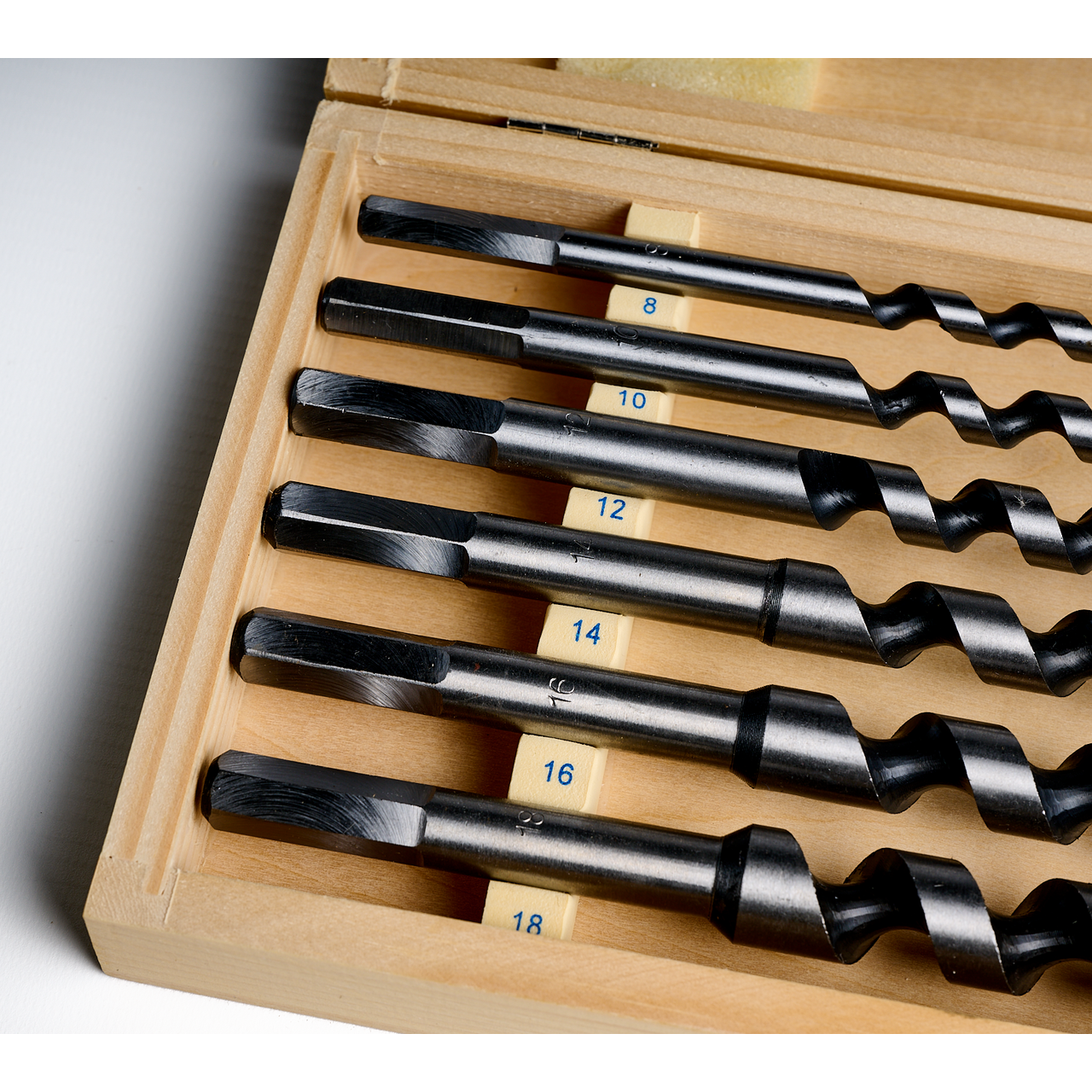 Slangenboren set 6-delig 8-18mm 230mm lang