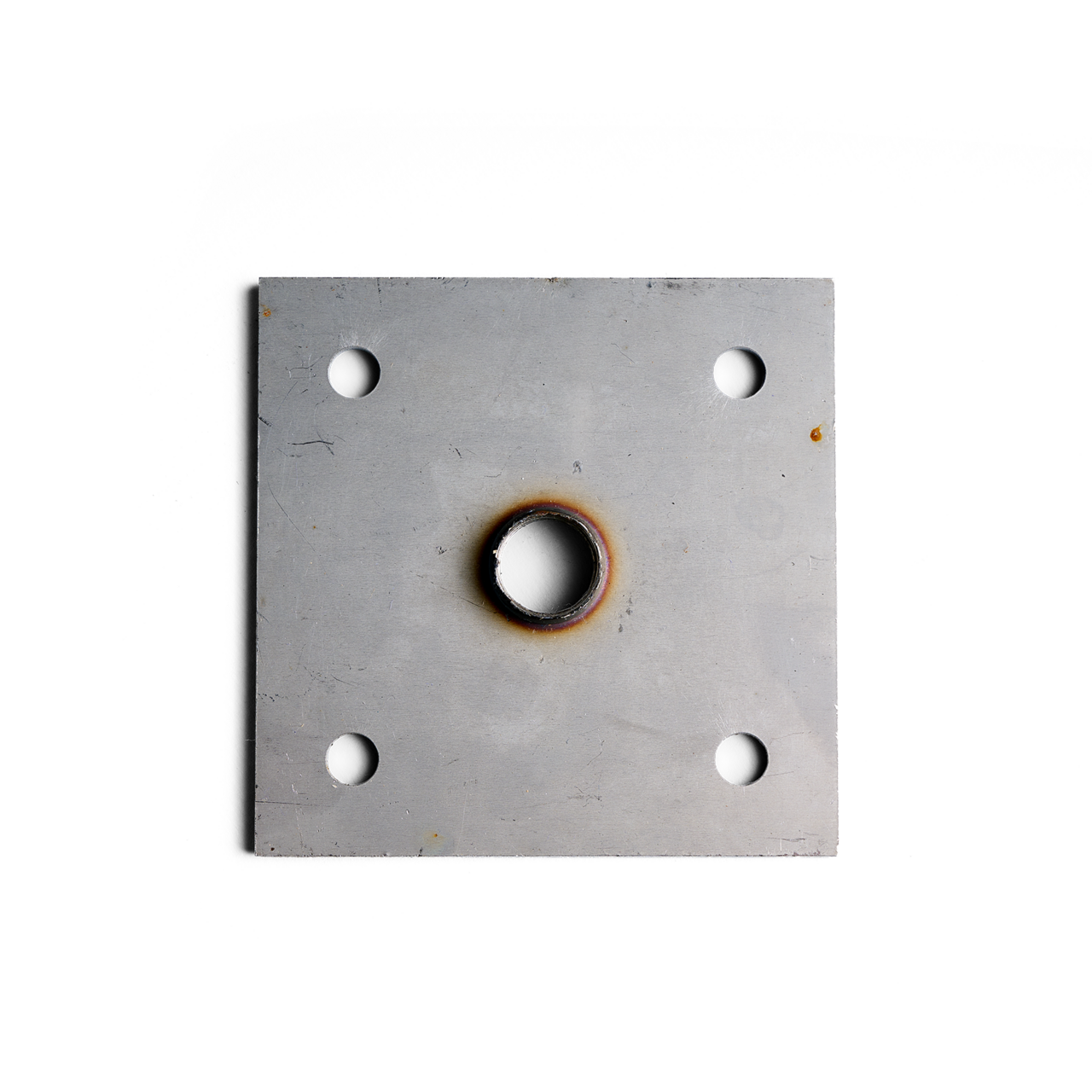 RVS-stelplaatje 9x9cm