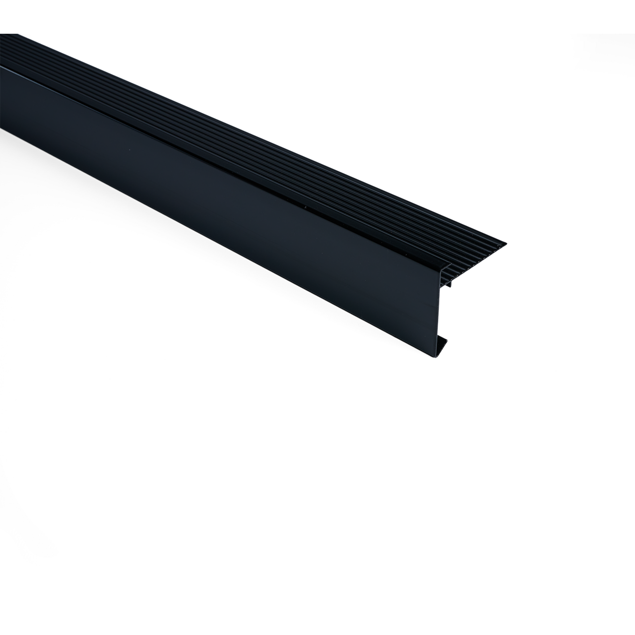 Daktrim 60x64mm aluminium 2,5m zwart