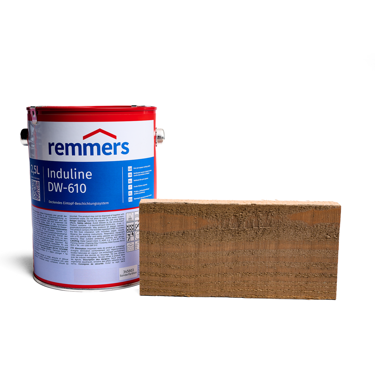 Remmers beits DW610 taupe (RAL7006) 2,5 ltr.