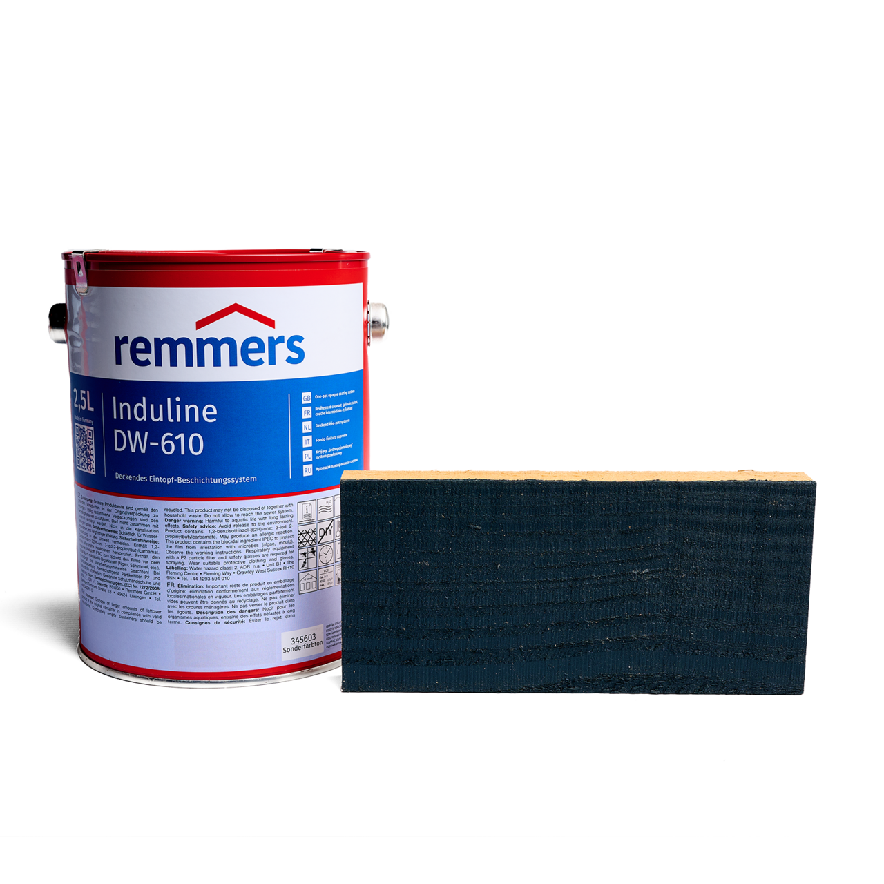 Remmers beits DW610 antracietgrijs (RAL7016) 2,5 ltr.