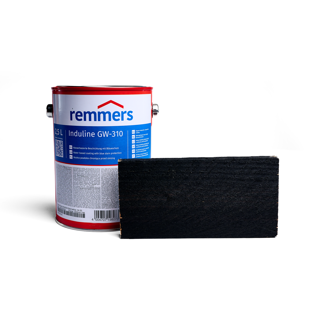 Remmers beits T-670 Plus zwart 2,5 ltr (voorheen GW310)