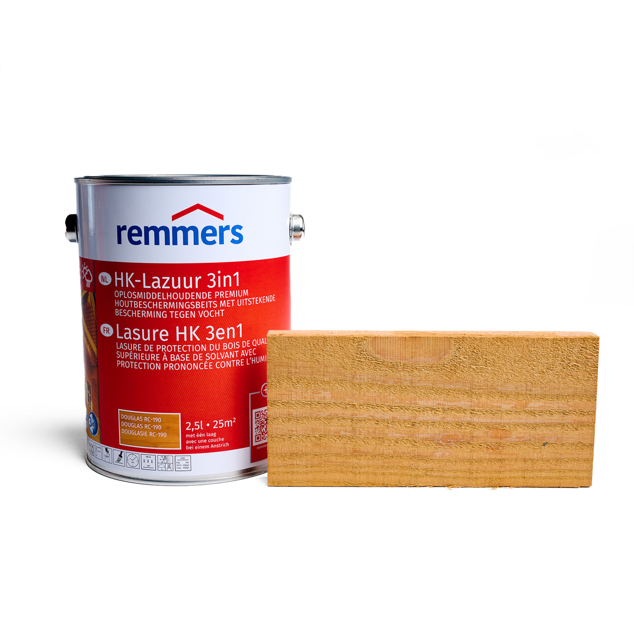 Remmers beits HK-Lazuur [plus] Douglas RC-190 2,5 ltr.