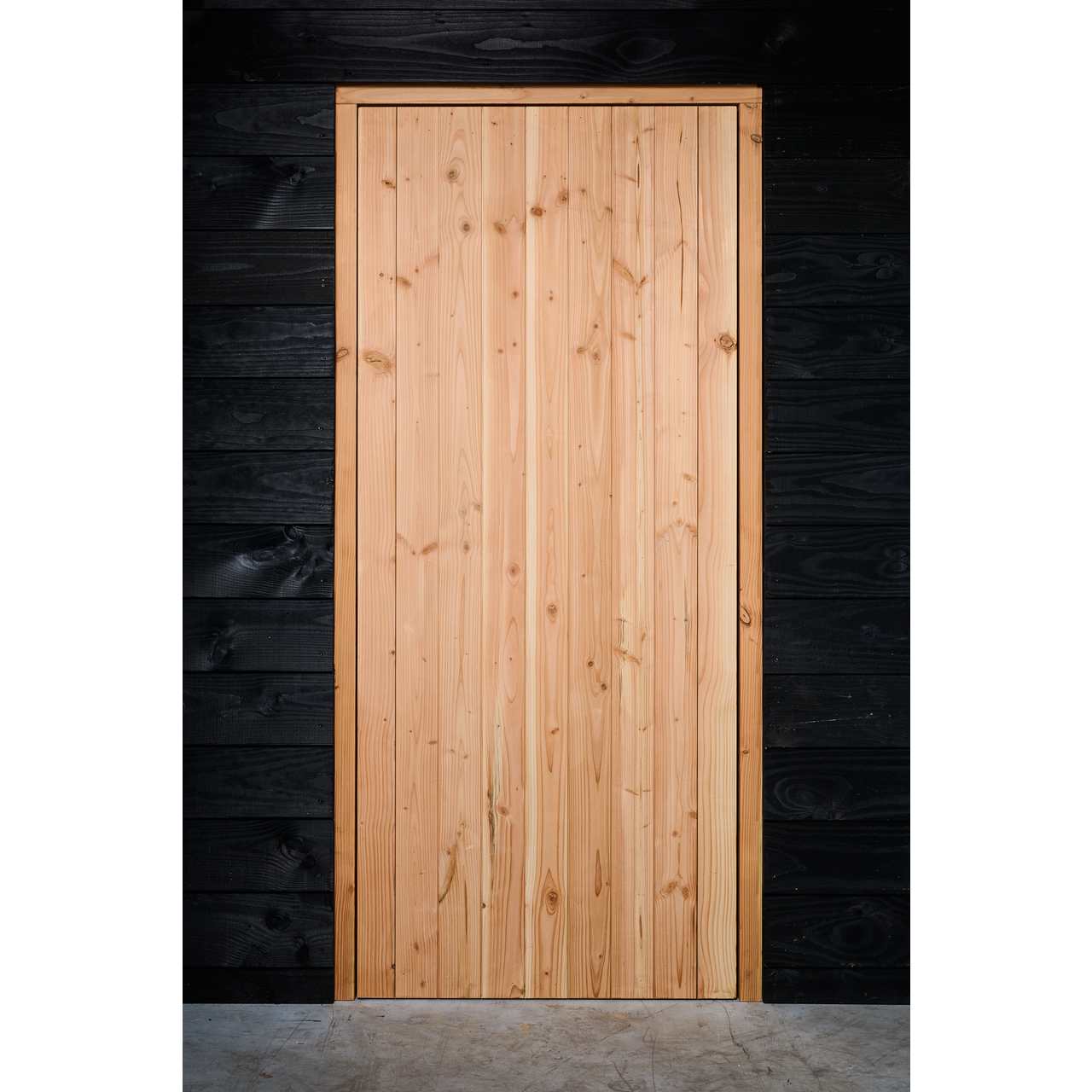 Opgeklampte deur enkel 88,9x208cm+kozijn 100x214,7cm