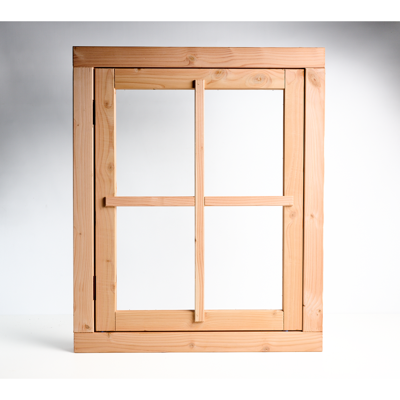 Vleugelraam Linksdraaiend 64,2x81,2cm+kozijn 77,6x94,6cm