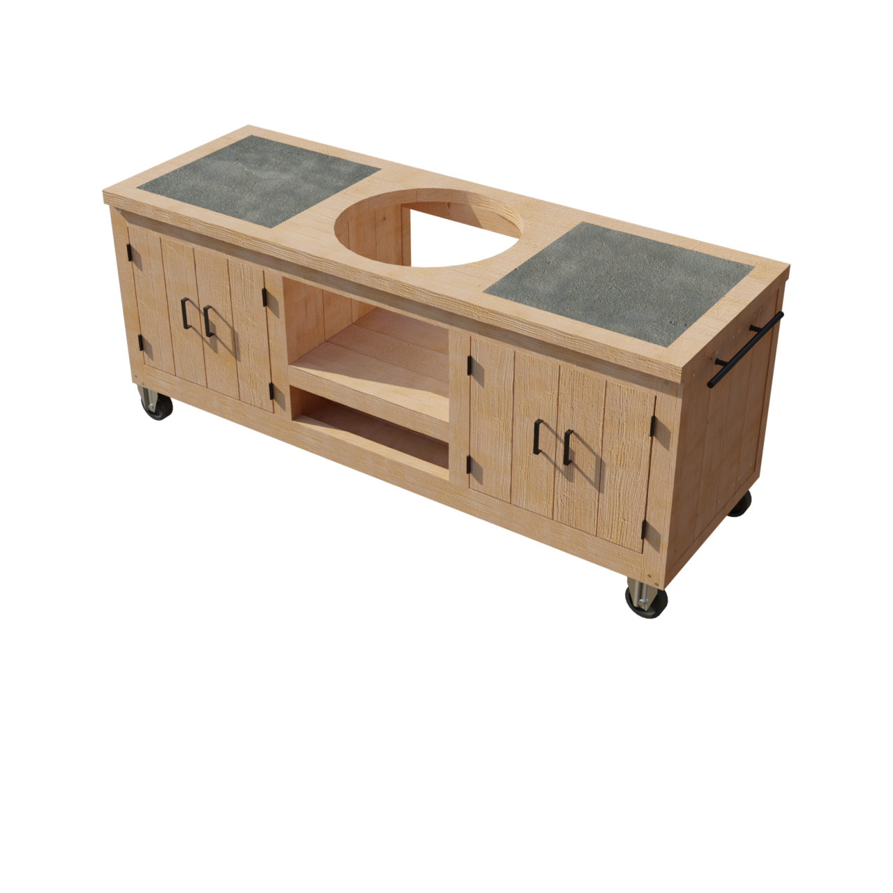 Bouwpakket BBQ Tafel Joe Douglas Groot