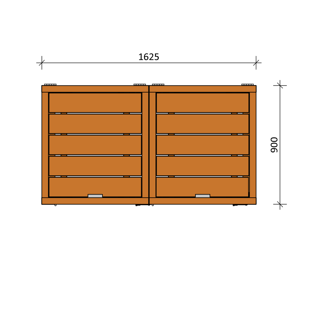 Bouwpakket Container ombouw Duo