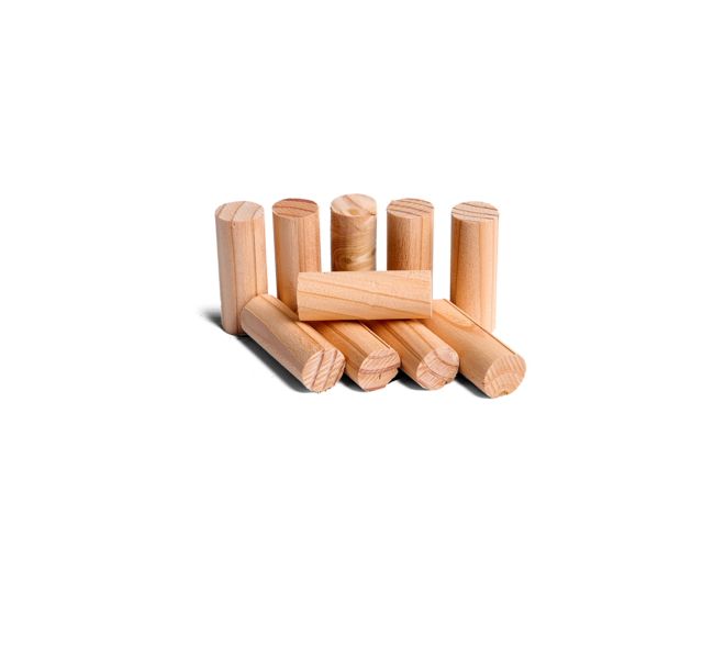 Douglas doken/pennen 1,8x5cm (per 10 stuks) 01