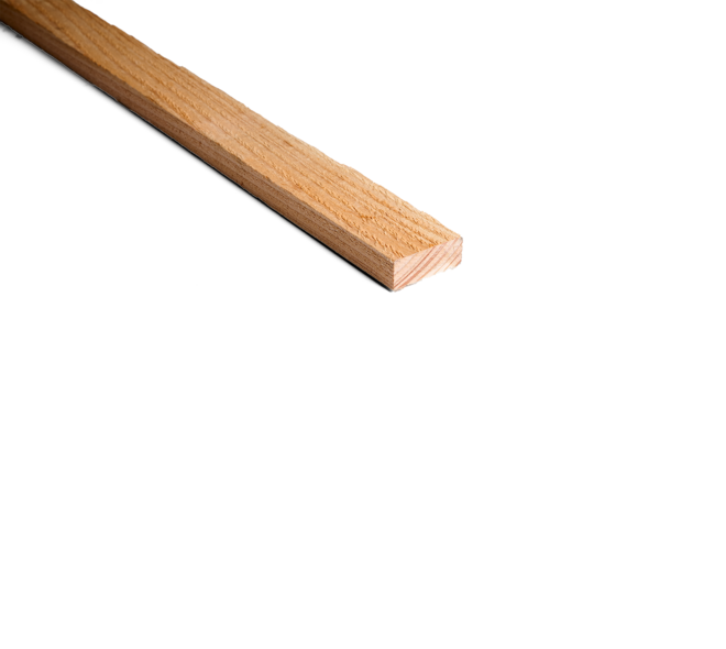 Douglas panlat 2,2x4,5cm fijnbezaagd 2m 01