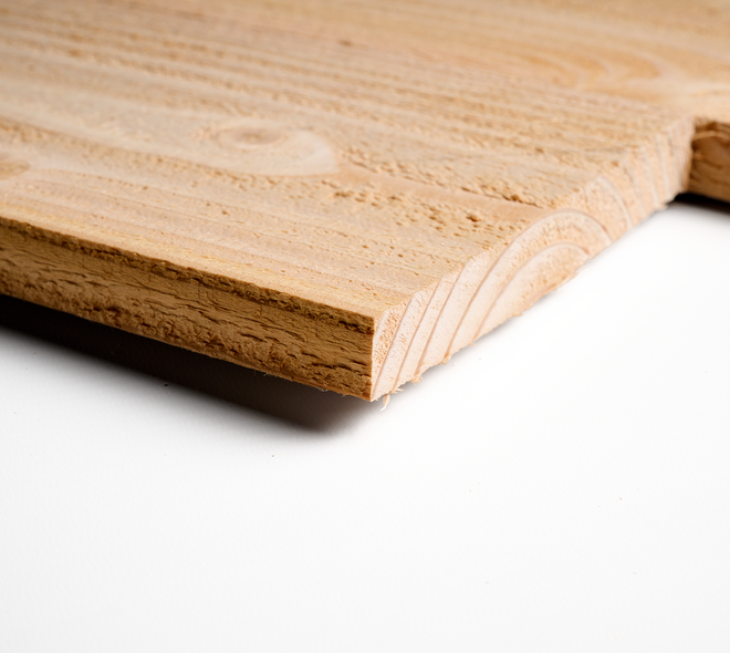 Douglas plank 2,2x15cm fijnbezaagd 2m 02