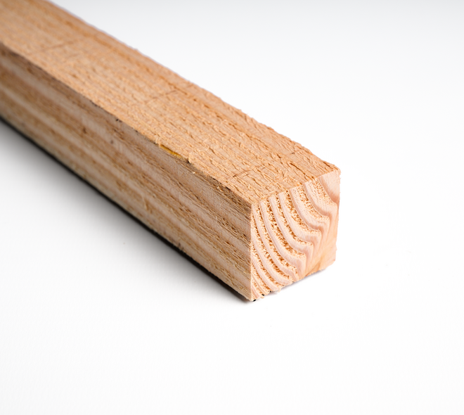 Douglas regel 3x3cm fijnbezaagd 2,5m 02