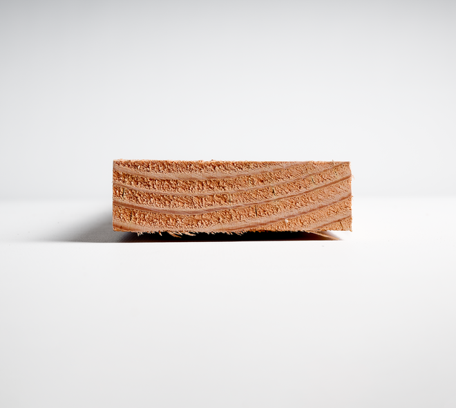 Douglas plank 3,2x10cm fijnbezaagd 3m 06