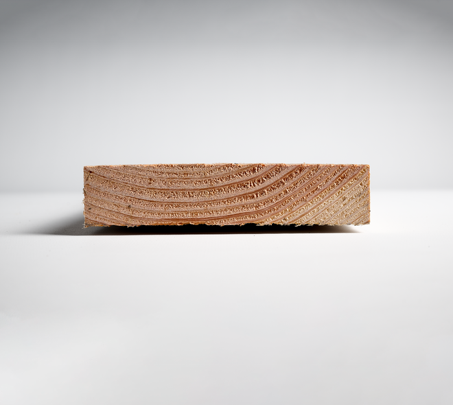 Douglas plank 3,2x15cm fijnbezaagd 3m 06