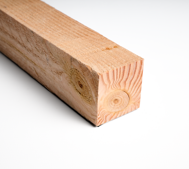 Douglas regel 5x5cm fijnbezaagd 2m 02