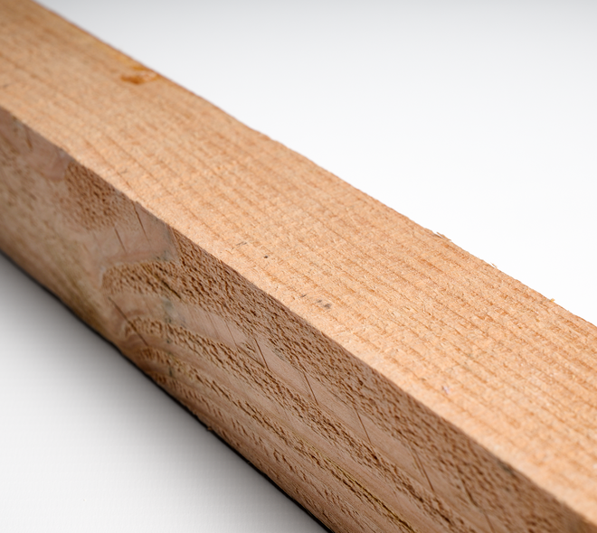 Douglas regel 5x5cm fijnbezaagd 2m 03