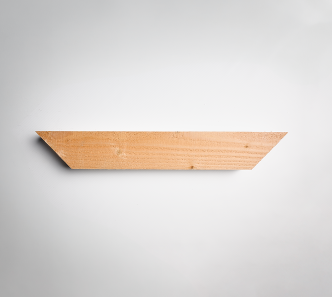 Douglas schoor 5x10x65cm buitenwerks fijnbezaagd 06