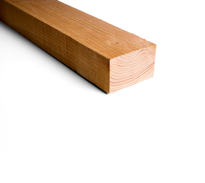 Douglas balk 7x12cm fijnbezaagd 4m 01