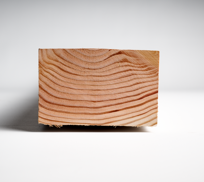 Douglas balk 7x12cm fijnbezaagd 4m 04