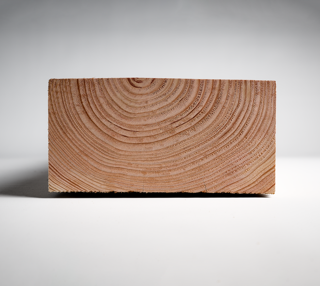 Douglas balk 10x20cm fijnbezaagd 5m 05