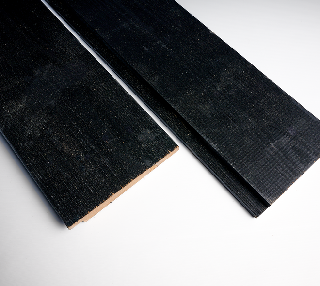 Douglas Zweeds Rabat 1,2/2,6cm x 17cm zwart 2,5m 05