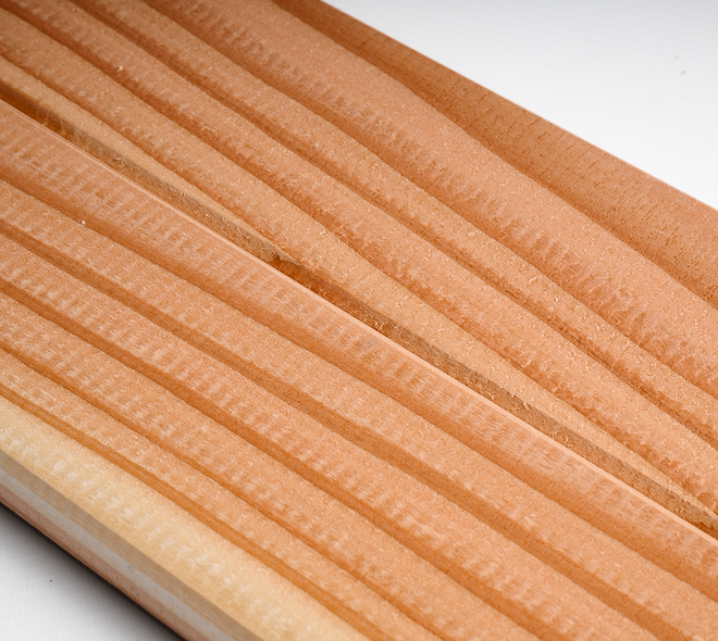 Douglas plank 2,6x9cm geschaafd 3m 04