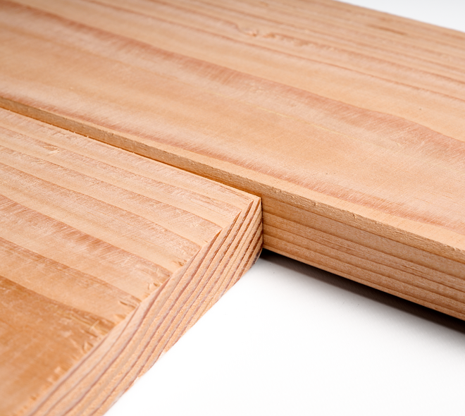 Douglas plank 2,6x14cm geschaafd 3m 03