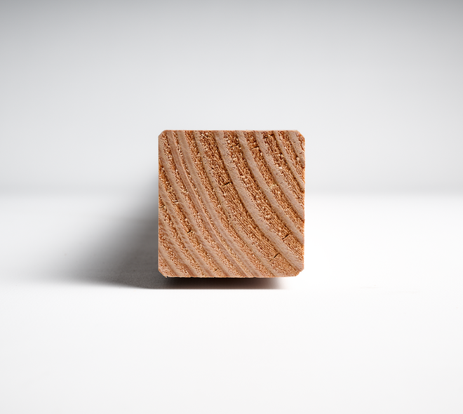Douglas paal 6x6cm geschaafd 2m 04