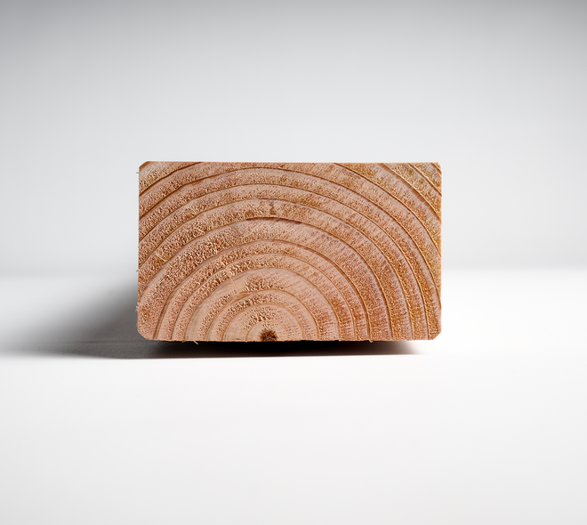 Douglas balk 6x11cm geschaafd 4m 05