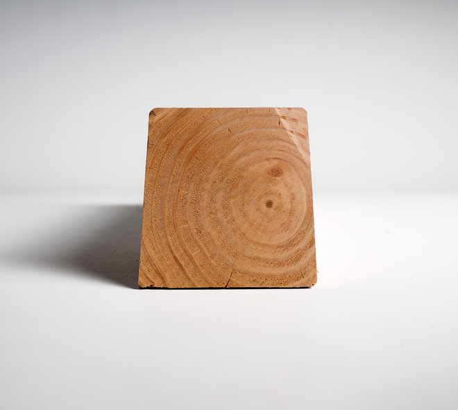 Douglas schoor 9x9x65cm buitenwerks geschaafd 05