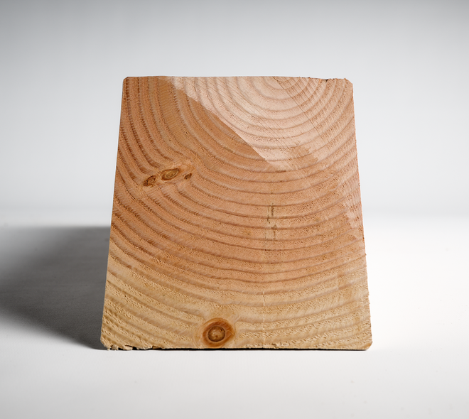 Douglas schoor 14x14x75cm buitenwerks geschaafd 05