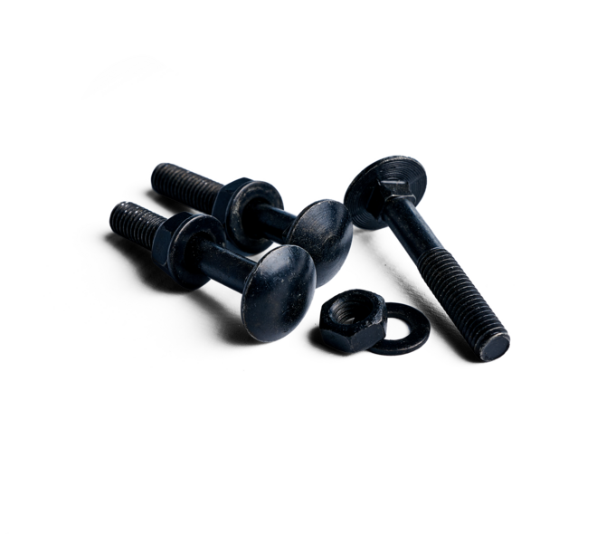 Slotbout M8x50mm Zwart 01