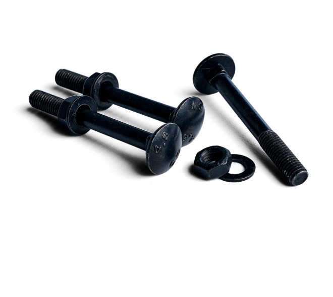 Slotbout M8x70mm Zwart 01