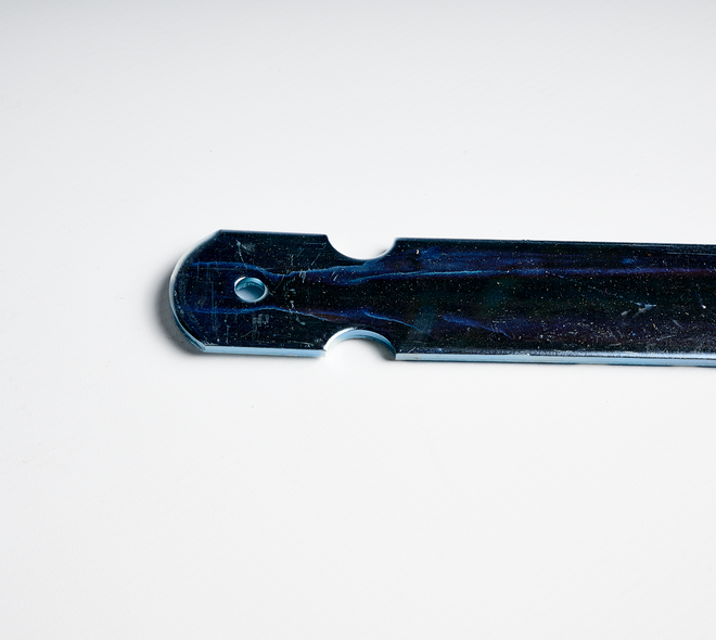 Zware duimheng met bocht verzinkt 60cm 02