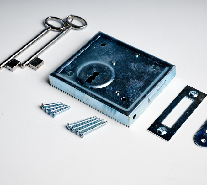Kastslot incl. 2 sleutels 02