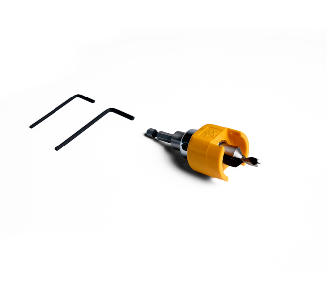 Vector Verstelbare Verzinkboor stopring 6,0mm 01