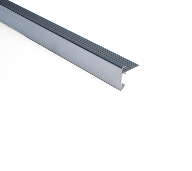 Daktrim 45x45mm aluminium 2,5m brute 01