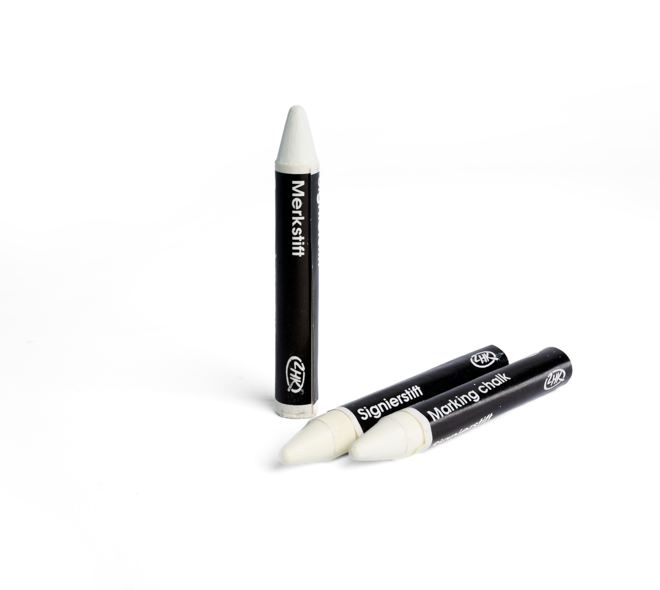 Pandser Markeerstift wit set van 3 stuks 01