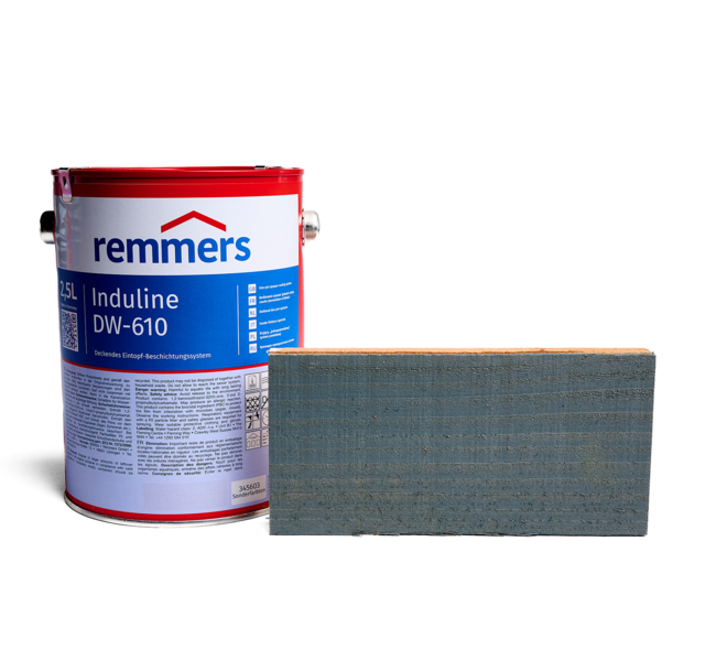 Remmers beits DW610 basaltgrijs (RAL7012) 2,5 ltr. 01