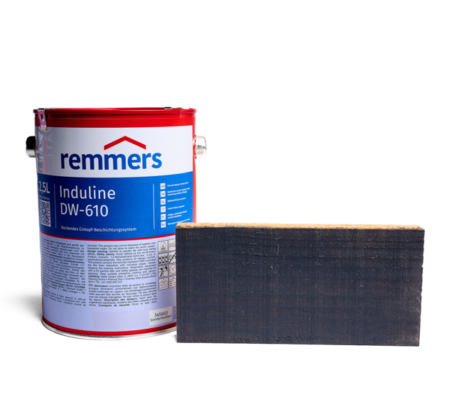 Remmers beits DW610 leigrijs (RAL7015) 2,5 ltr. 01